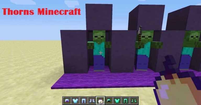 Thorns in Minecraft: Each And Everything You Need To Know