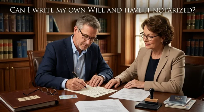 DIY Estate Planning: Can I Write My Own Will and Have It Notarized Safely? Legal Requirements, Risks, and Key Steps Can i write my own will and have it notarized