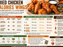 Fried Chicken Calories Wings: A Complete 2026 Guide to Calories in Fried, Breaded, Battered, Bone-In, and Boneless Chicken Wings Fried Chicken Calories Wings