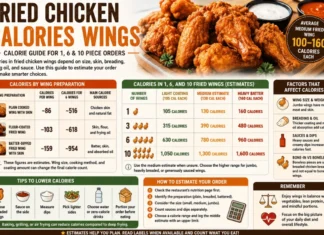 Fried Chicken Calories Wings: A Complete 2026 Guide to Calories in Fried, Breaded, Battered, Bone-In, and Boneless Chicken Wings Fried Chicken Calories Wings