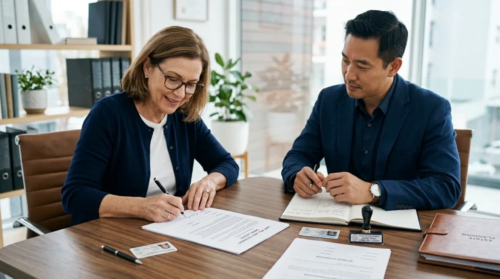 How to Sign a DIY Estate Document More Safely