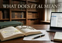 What Does Et Al Mean? How to Use It Correctly in APA, MLA, and Chicago Citation Styles With Examples What Does Et Al Mean
