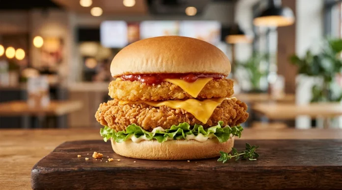 KFC Tower Burger KFC Tower Burger