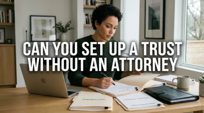 Can You Set Up a Trust Without an Attorney? Understanding the Process, Requirements, and U.S. Options for 2026 Can You Set Up a Trust Without an Attorney